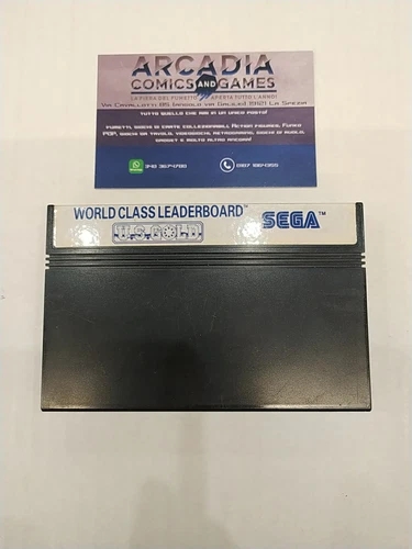 World Class Leaderboard Sega Master System Solo Cartuccia Loose